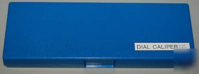 Aerospace dial caliper in case - 0-6 in/0.001 in