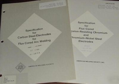 Aws flux cored welding electrodes carbon chromium