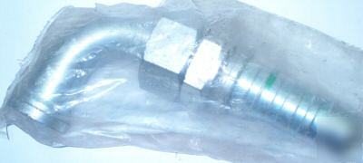 Female flat-face o-ring swivel-med bent tube 734733645