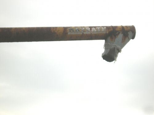 Grain auger mayrath 8 60 pto tractor wagon combine bin