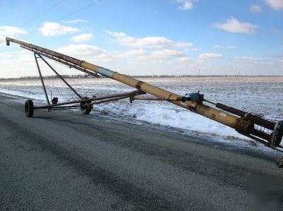 Grain auger mayrath 8 60 pto tractor wagon combine bin