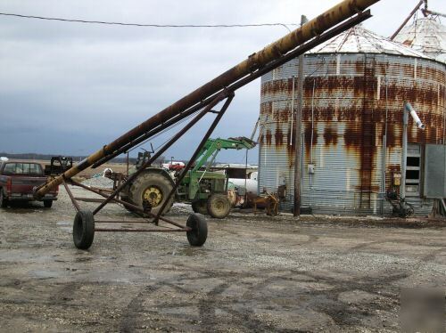 Grain auger mayrath 8 60 pto tractor wagon combine bin