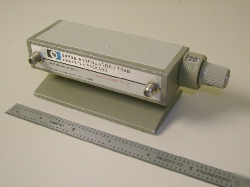 Hp / agilent 8495B attenuator with opt. 002