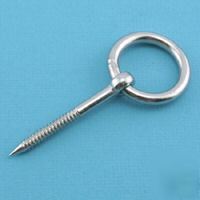 Lag ring bolt 304 stainless steel 1/2