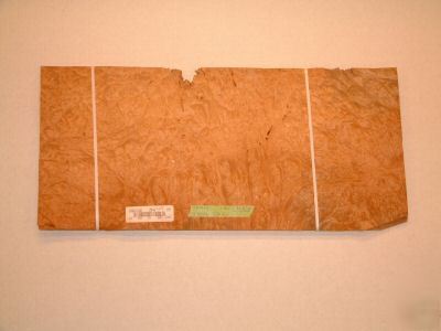 Maple burl veneer 8 sheets 12SF mb-01