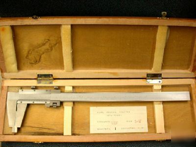 New 12 inch vernier caliper 151501 woodworking in box 