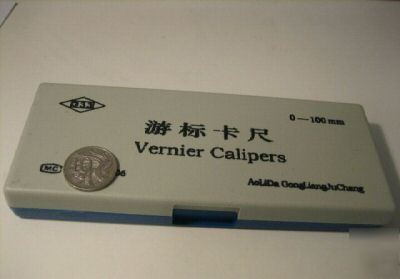 New mechanical 100 mm vernier caliper - 