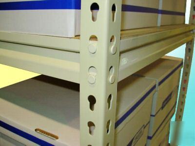 New record storage shelving - stores 80 archive boxes