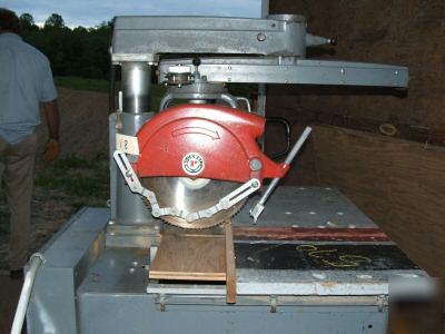 Rockwell/delta 14 inch radial arm saw