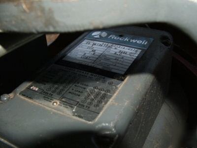 Rockwell/delta 14 inch radial arm saw