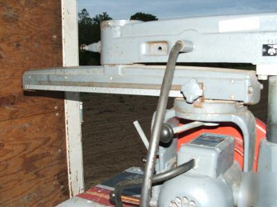Rockwell/delta 14 inch radial arm saw