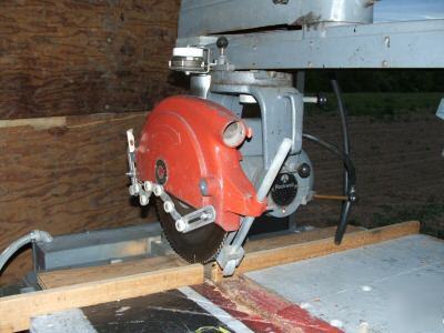 Rockwell/delta 14 inch radial arm saw