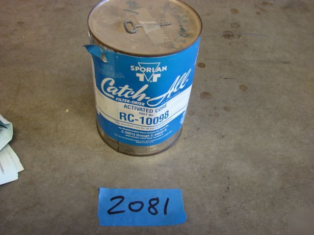 Sporlan rc-10098 activated core catch-all filter-drier