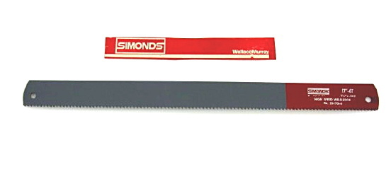 Simonds power hacksaw blade 17