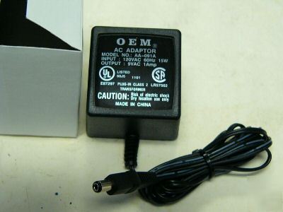1,000 each 9 vac 1 amp power supplies wholesale lot
