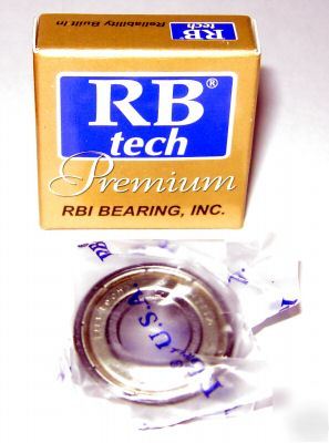 (10) 1604-zz premium grade ball bearings, 3/8