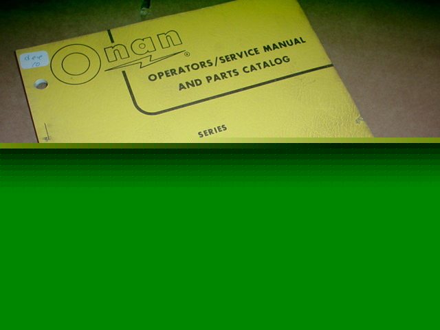 1973 onan nh engine parts operator service manual
