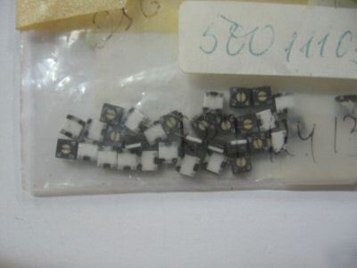40PCS p/n 3313J1203 ; bourns 3MM smd crmt trimmer 1/8W