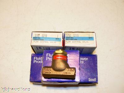 5 schrader bellows 3250-0219 flow control valves 