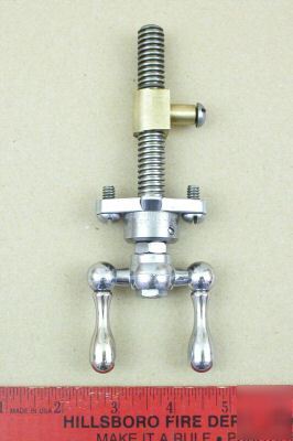 Atlas 10 12 lathe compound rest top crank handle assy