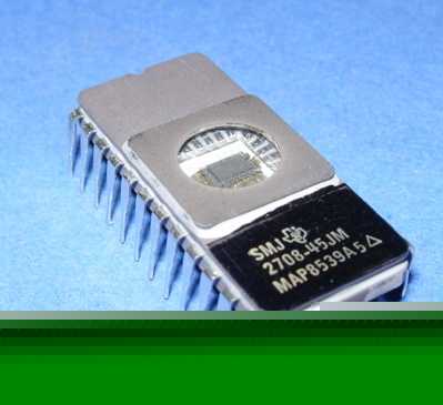 Eprom 1KX8 SMJ2708-45JM ti 1977 gray ceramic vintage