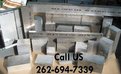 FortalÂ® hr aluminum plate 2.559 x 2 1/4 x 25 1/2 