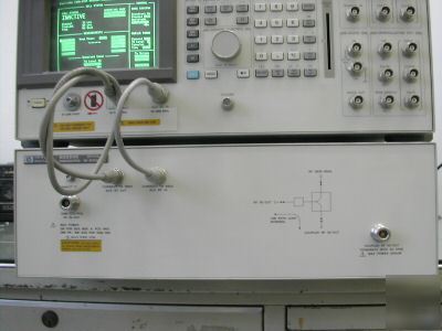 Hp 8922M with 83220E gsm test set