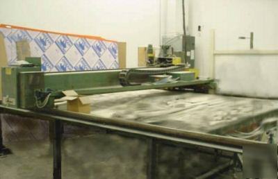 Linde 10' x 12' cnc router,for wood, plastic, laminates
