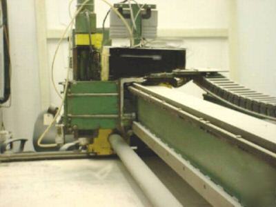 Linde 10' x 12' cnc router,for wood, plastic, laminates