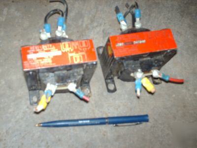 Lot 2) .050 kva control circuit transformer heavy duty