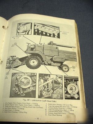 Massey ferguson manual â€“ 410 & 510 combine