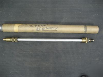 Metco plasma spray 10E extension 1'X24'