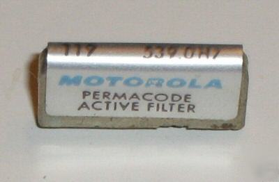 Motorola permacode active tone filter reeds 539.0 hz