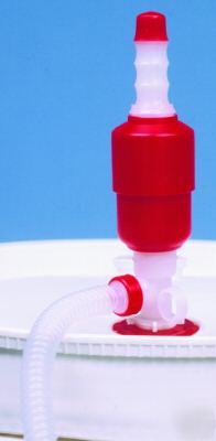 New drum pump - - siphon pump, polyethylene 5GPM