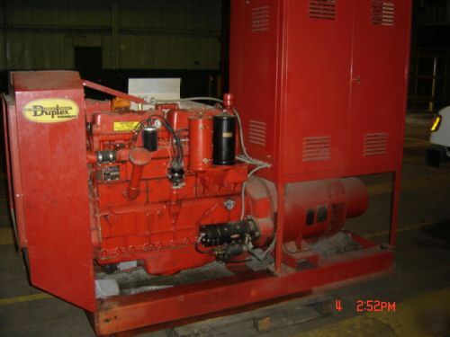 New hurricane ready/propane/37.5KVA/transfer switch/like 