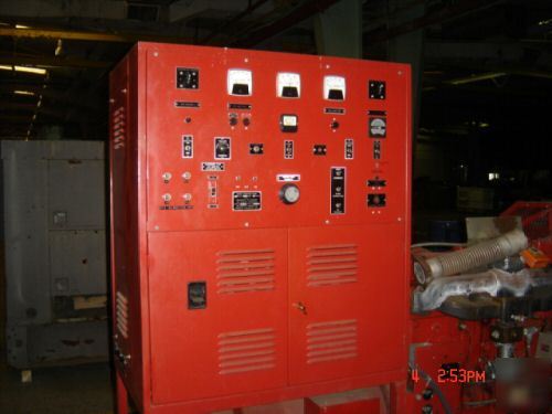 New hurricane ready/propane/37.5KVA/transfer switch/like 