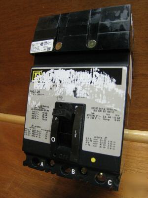 New square d i-line FH36020 fh-36020 20 amp 20AMP style