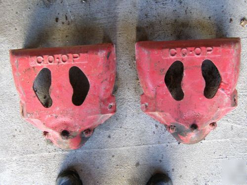 Packer/roller cast end: cultivator, harrow,not brillion