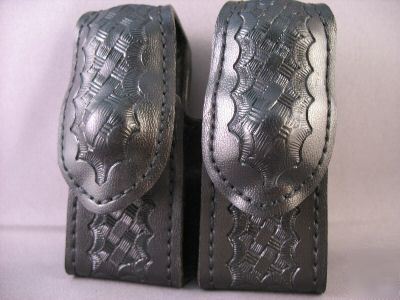 Safariland dbl split-six speedloader holder model 370