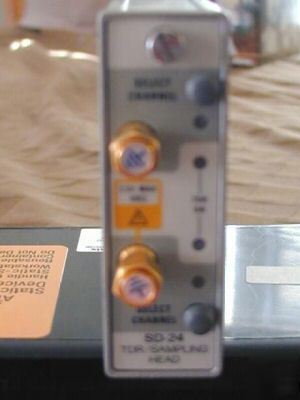@@ tektronix sd-24 20 ghz tdr/sampling head @@