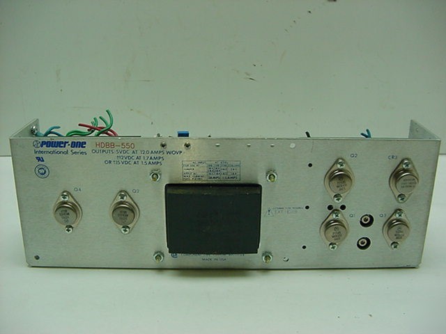 Power one hdbb-550 power supply 5-15VDC 1.5-12 amp