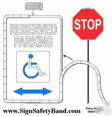 Sign safety band protect your signs limit injuries 