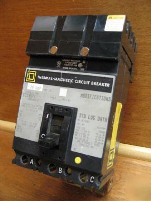 Square d i-line FC34070 fc-34070 70 amp 70A a breaker