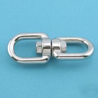 Eye & eye swivel 316 stainless steel 5/32