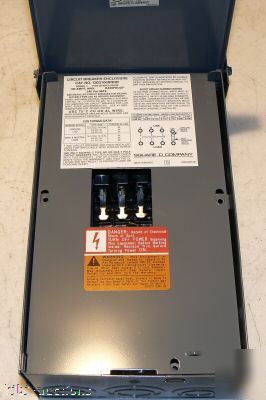 Square d 100 amp QO3100 circuit breaker enclosure 