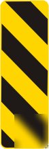 Type iii object marker warning sign left hazard 10 x 30