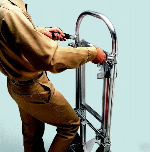 Aluminum hand truck magliner gemini junior handtruck