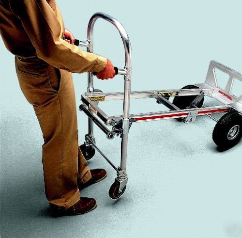 Aluminum hand truck magliner gemini junior handtruck