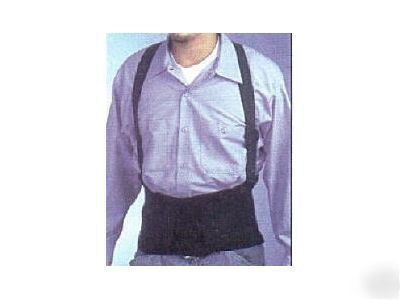 Back support w/ shoulder straps, xl