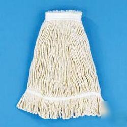 12-pro loop web/tailband mop head-24OZ-cotton-cheap 